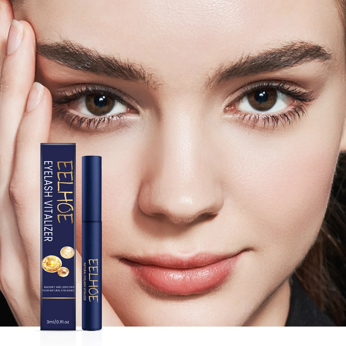 Eyelash Vitalizer Supplement Nutrition Long & Thick Natural Lash Growth Serum