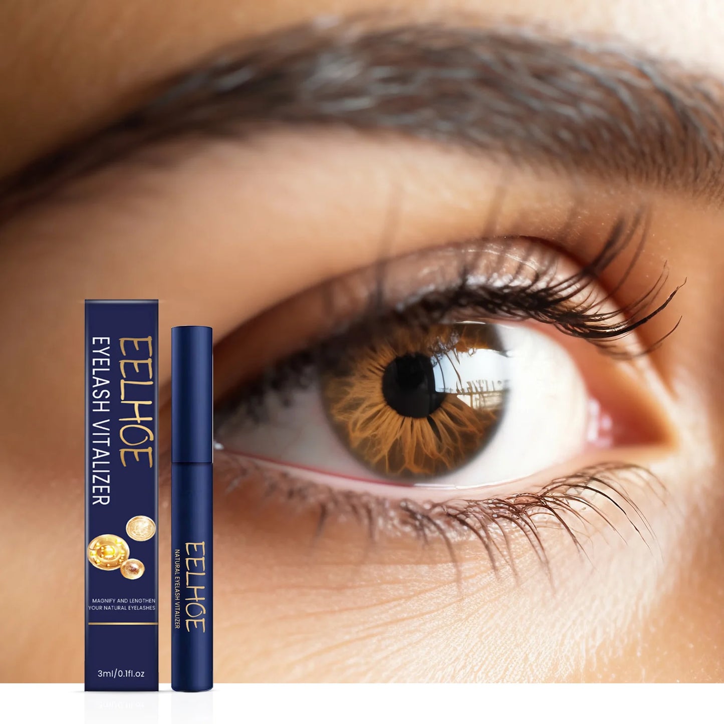 Eyelash Vitalizer Supplement Nutrition Long & Thick Natural Lash Growth Serum