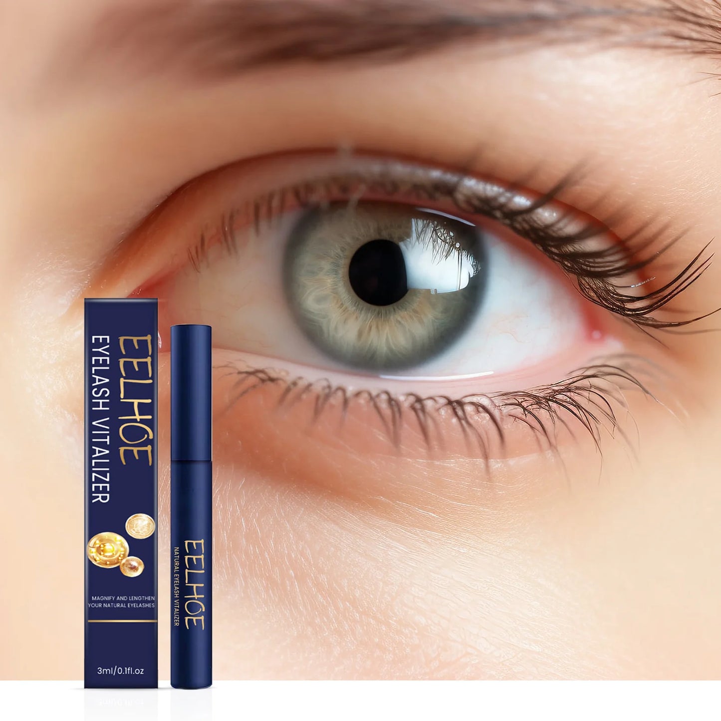 Eyelash Vitalizer Supplement Nutrition Long & Thick Natural Lash Growth Serum