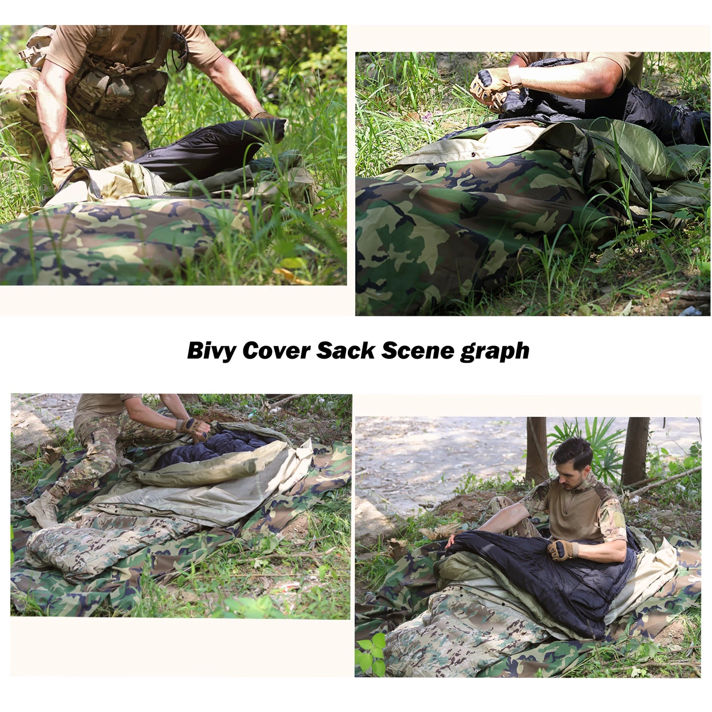 Military Modular Sleeping System Outdoor Camping Supplies Waterproof