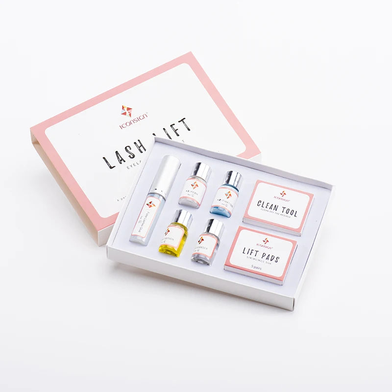 Lash Lift Kit ICONSIGN Eyelash Perming Kit Eyelash Perm Eyelash Enhancer Serum Eye Lash Make Up