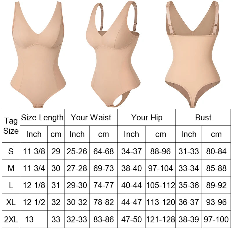 Women's Slimming Underwear Bodysuit Body Shaper Waist Trainer Corset