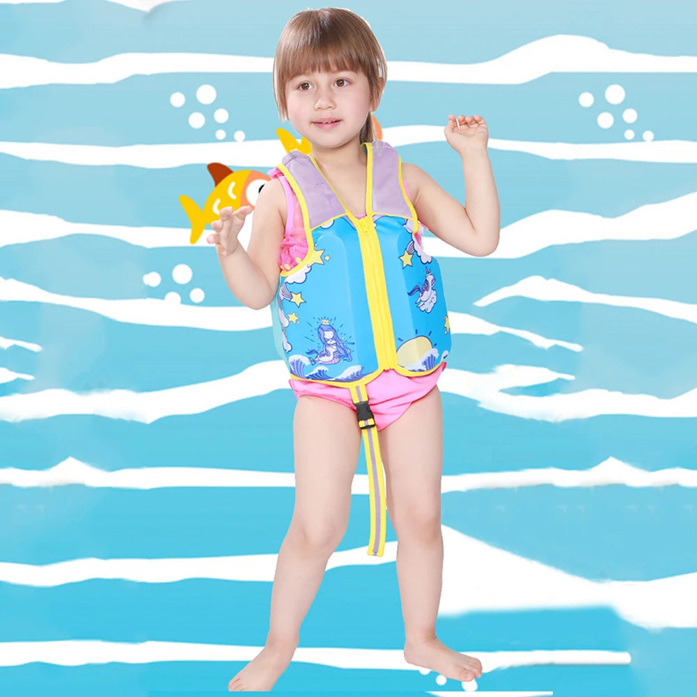 Lightweight Water Sports Life Jacket Portable Wear-resistant Accessories for Children Aged 2-6