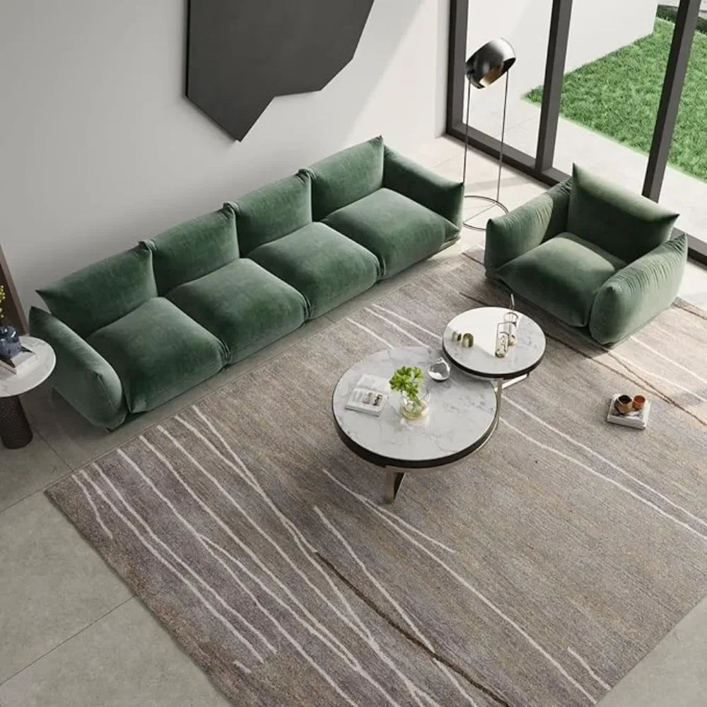 Modular Sectional Sofa,104inch Minimalist Sofa Sets for home or Office House