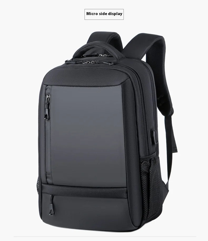 Men's Multi-functional Computer Backpack Simple Waterproof Large Capacity