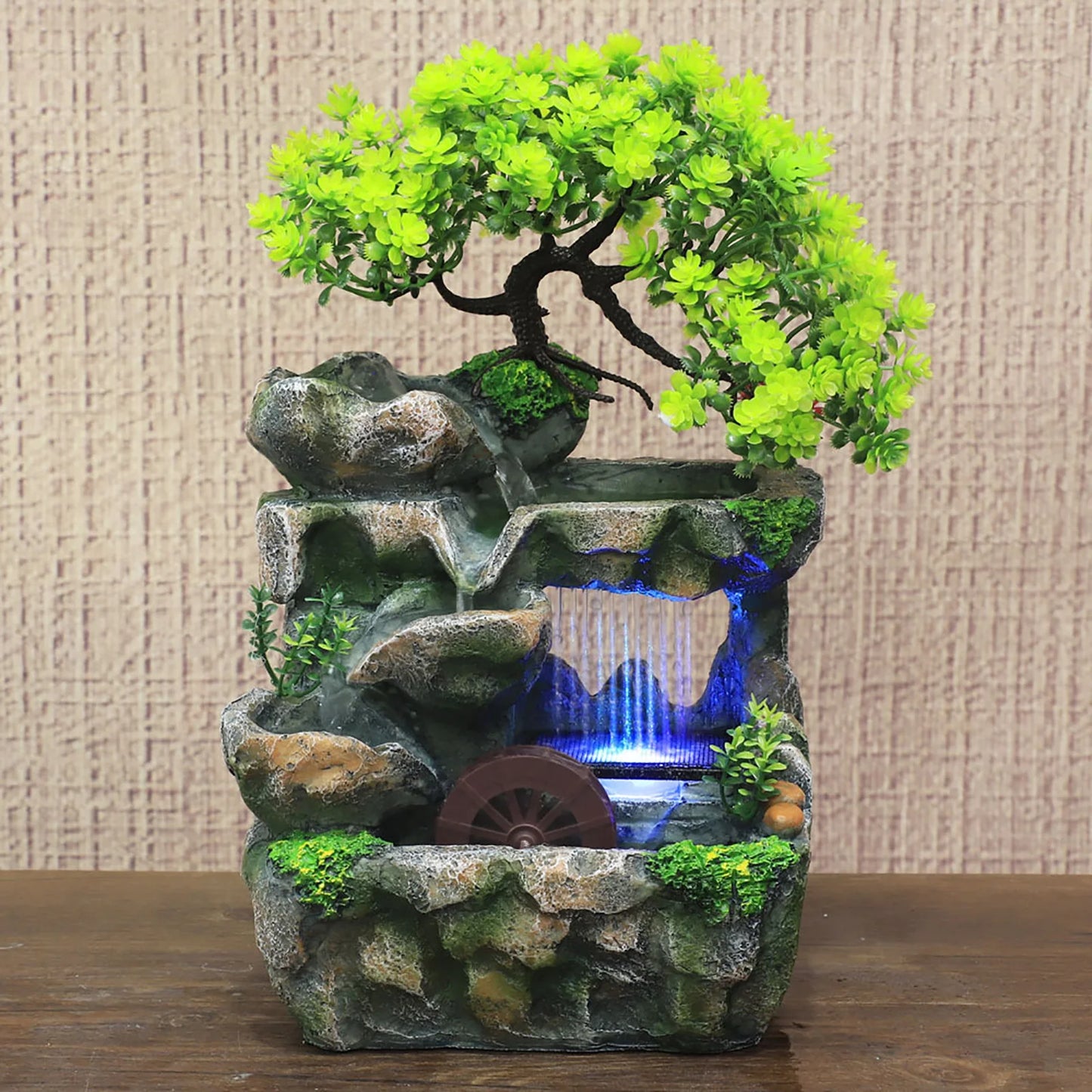 Indoor Room Fountain Waterfall Decor Desktop Fountain