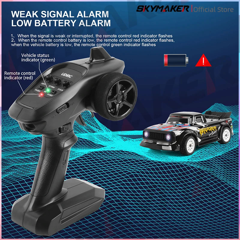 1/16 RC Drift Car High Speed 2.4G Brushless 4WD Remote Control Racing Car toys
