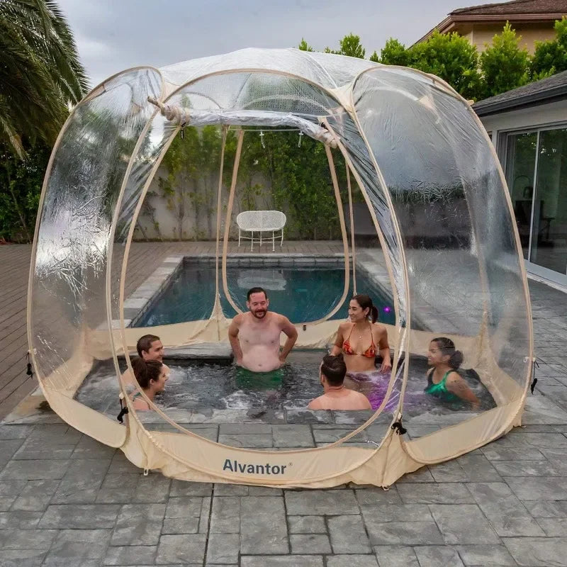 Pop Up Bubble Tent Large Oversize Weather Proof Pod Cold Protection