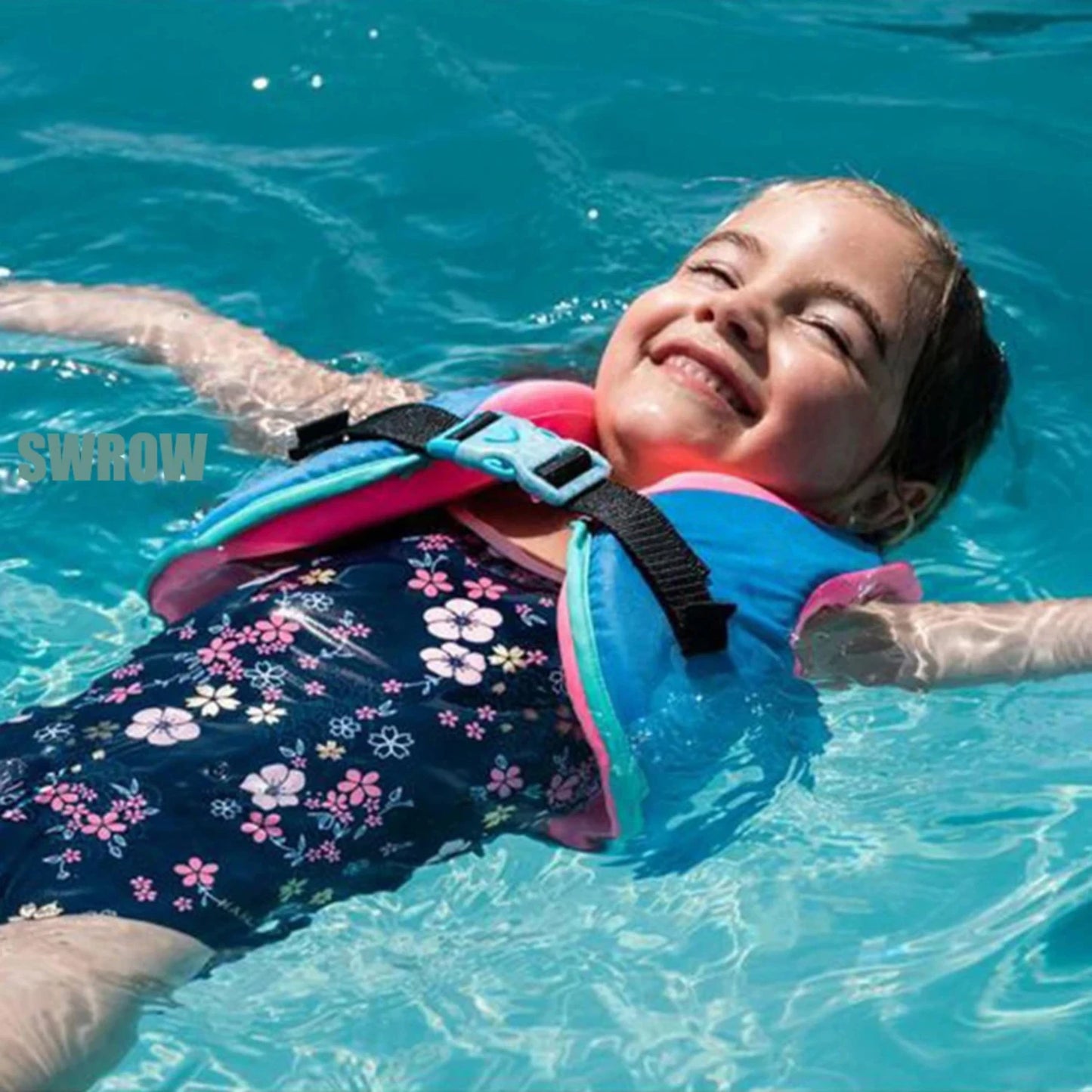 Children's Swimming  Life Jacket Children's Baby Foam Floating  Swimming Ring Safety Vest