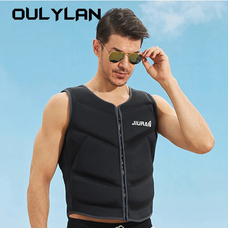 Adult Kid Life Vest Clothes Fishing Vest Water Swim Skating Ski