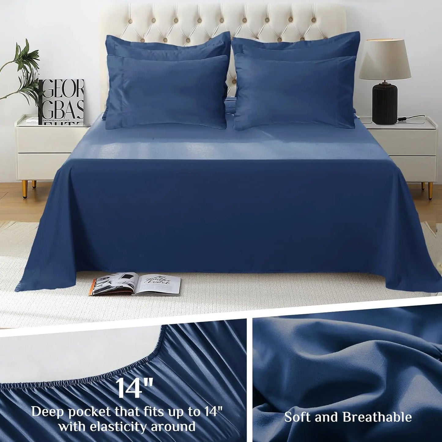 King Comforter Set, Ultra-Soft  Comforter Set, California King Size