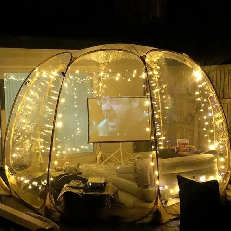 Pop Up Bubble Tent Large Oversize Weather Proof Pod Cold Protection