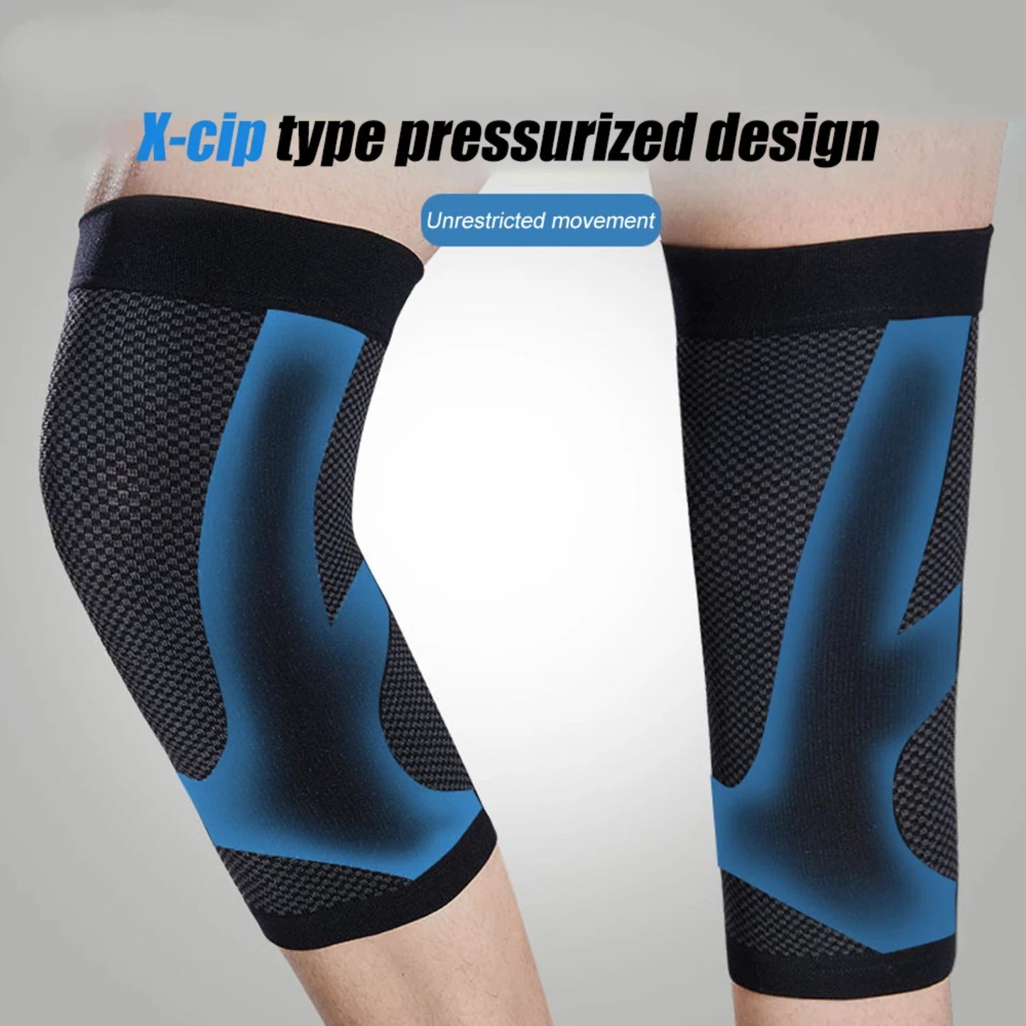 1Pair Ultra Thin Knee Support Brace Sports Pads Gym Running Knee Protection
