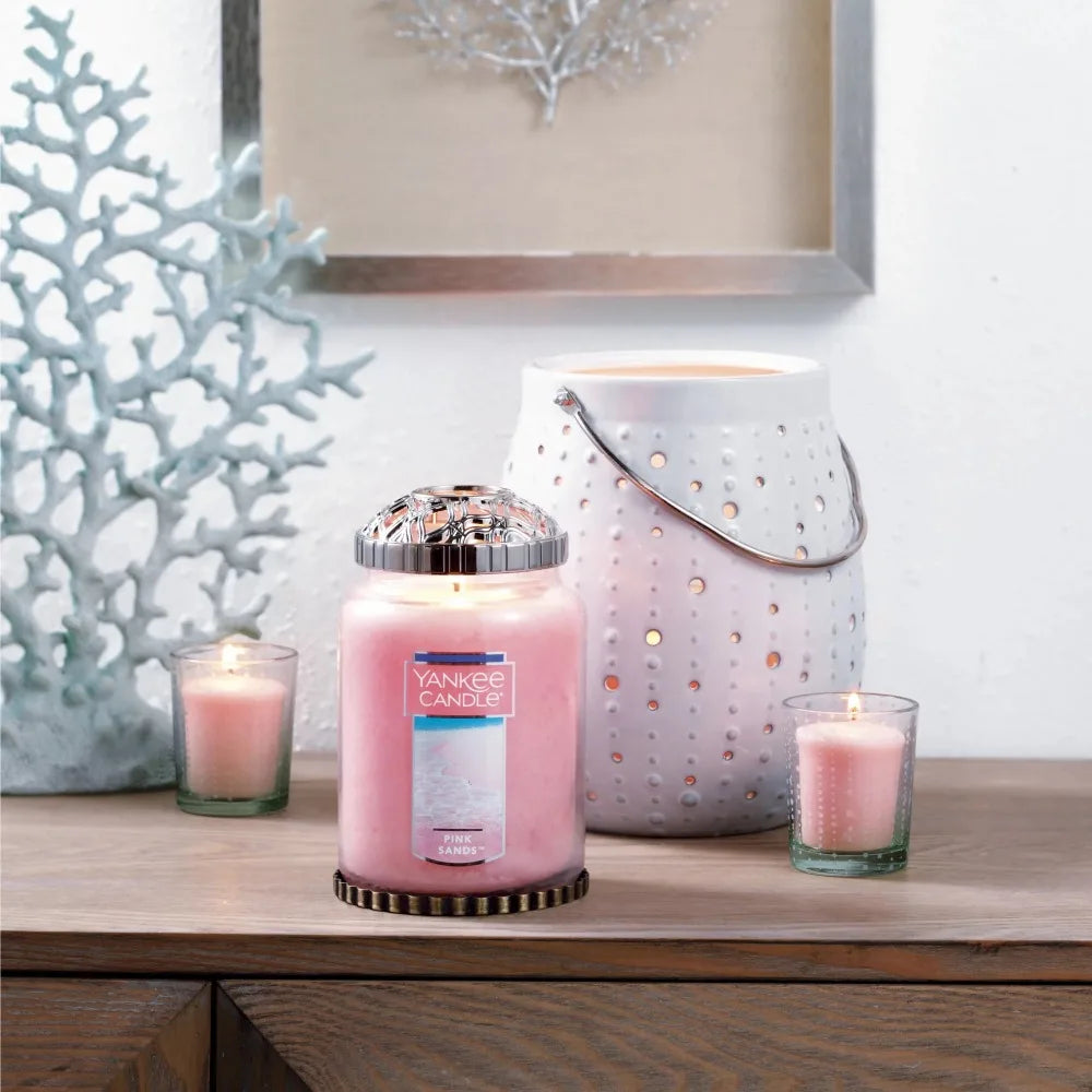 Yankee Candle Pink Sands Original Large Scented Jar Candle,