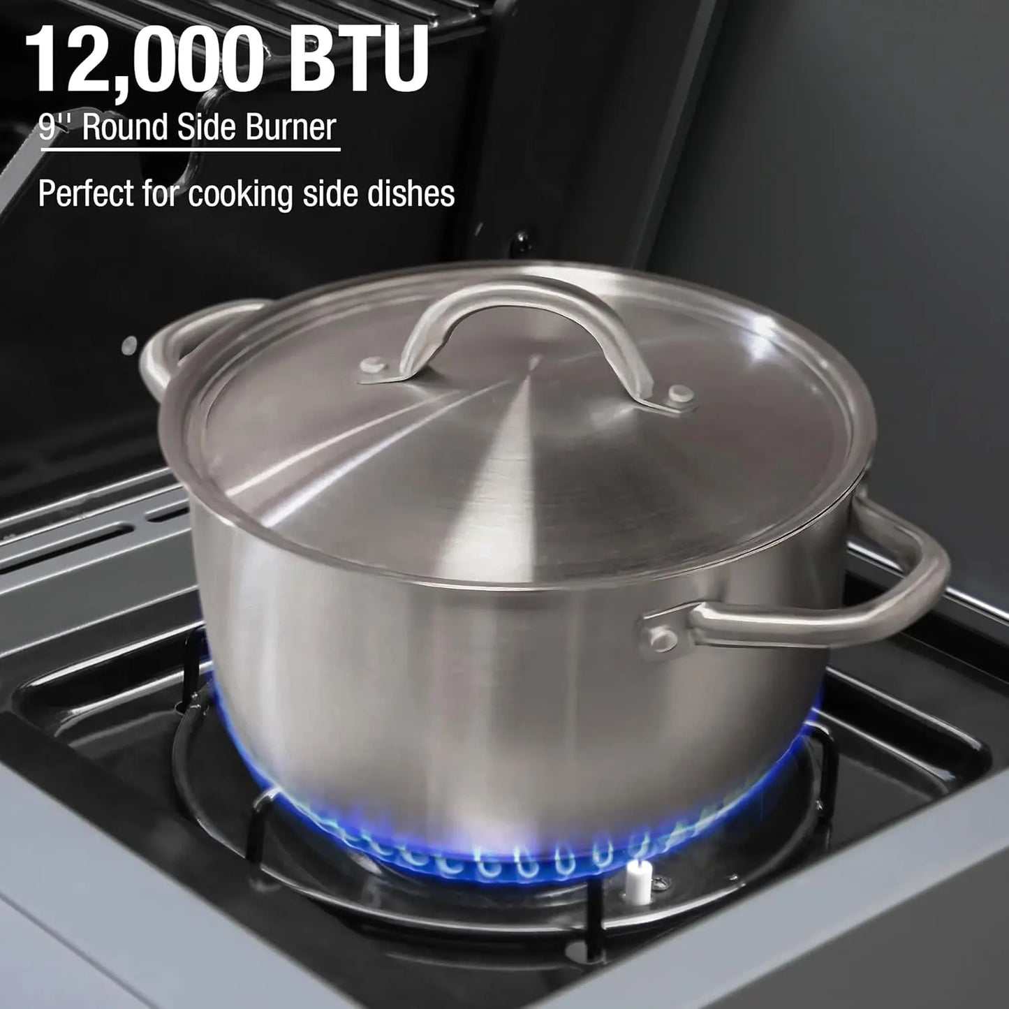 Outdoor  Grill & Storage Cabinets, 52000 BTU Patio Garden Cooking Propane Gas