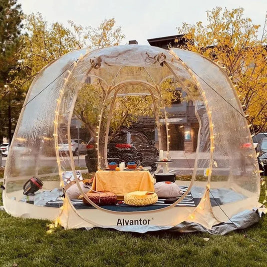 Pop Up Bubble Tent Large Oversize Weather Proof Pod Cold Protection
