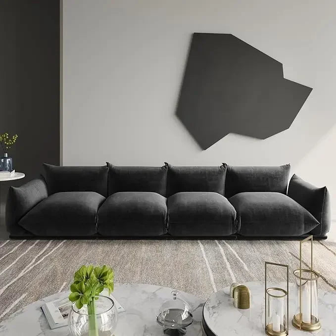 Modular Sectional Sofa,104inch Minimalist Sofa Sets for home or Office House