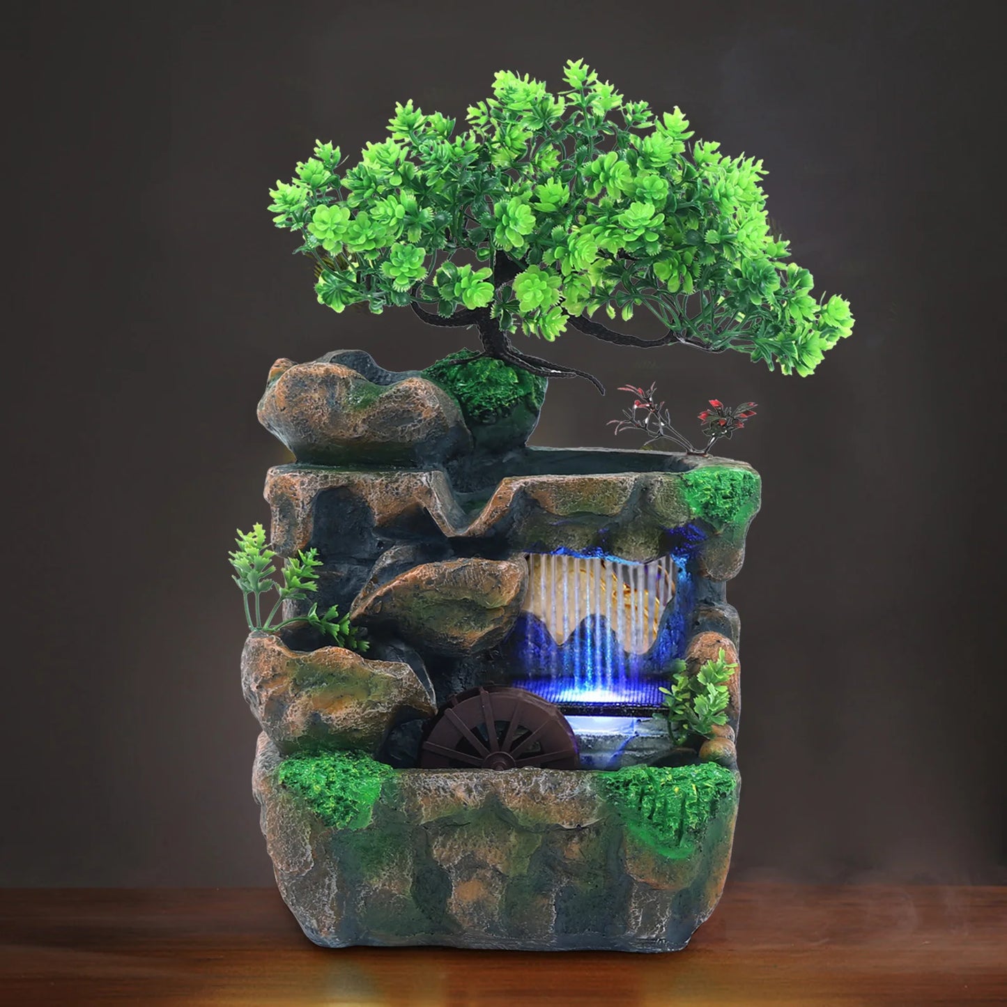 Indoor Room Fountain Waterfall Decor Desktop Fountain