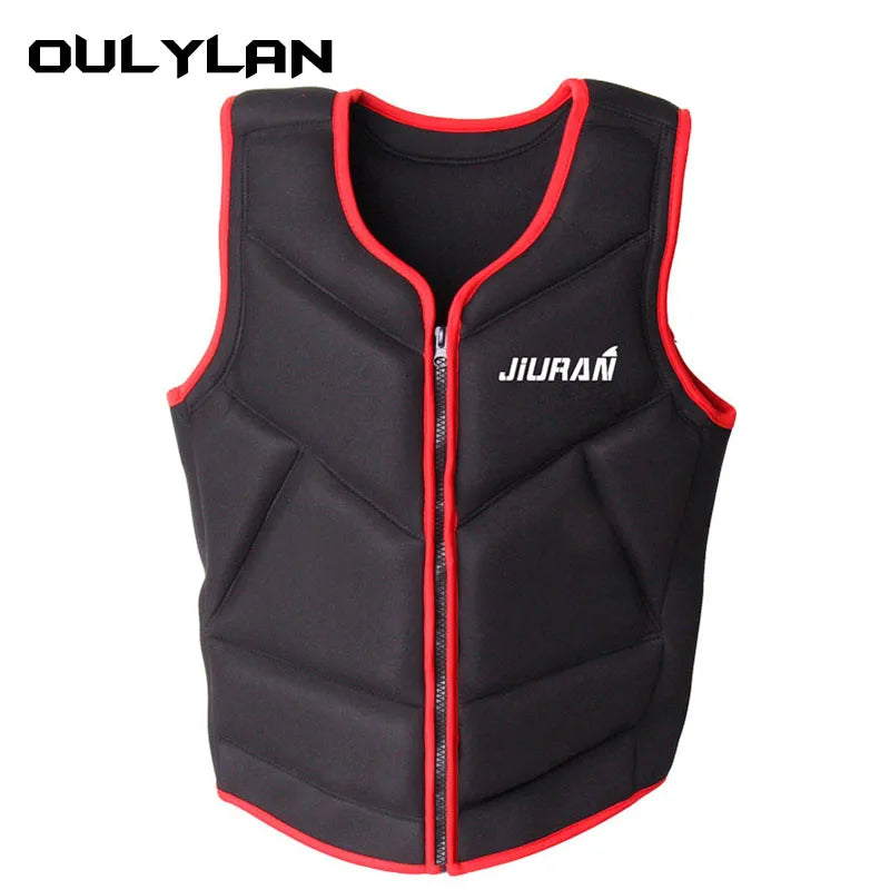 Adult Kid Life Vest Clothes Fishing Vest Water Swim Skating Ski