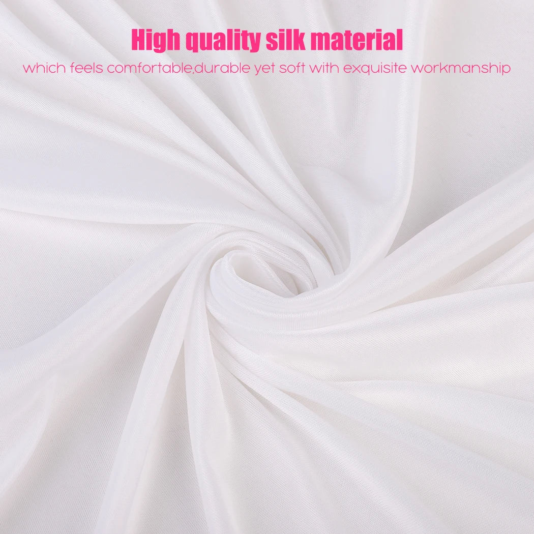 Party Backdrop Curtain White Wedding Background Cloth for Decoration