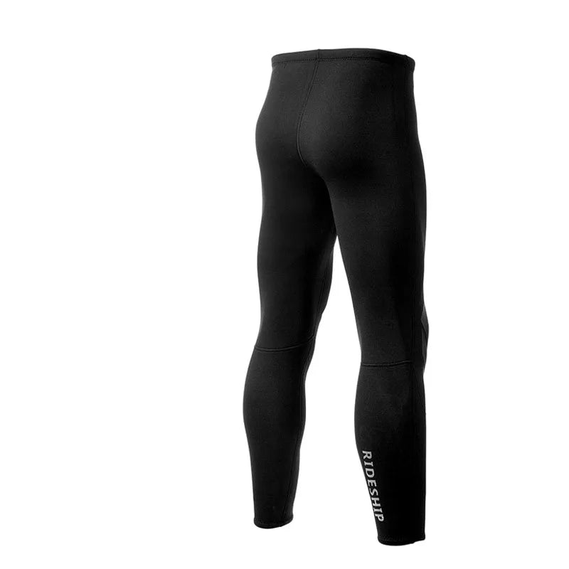 Diving Suit for Men Women Wet SUIT Pants Swimwear Black Keep Warm Black Surfing Snorkeling