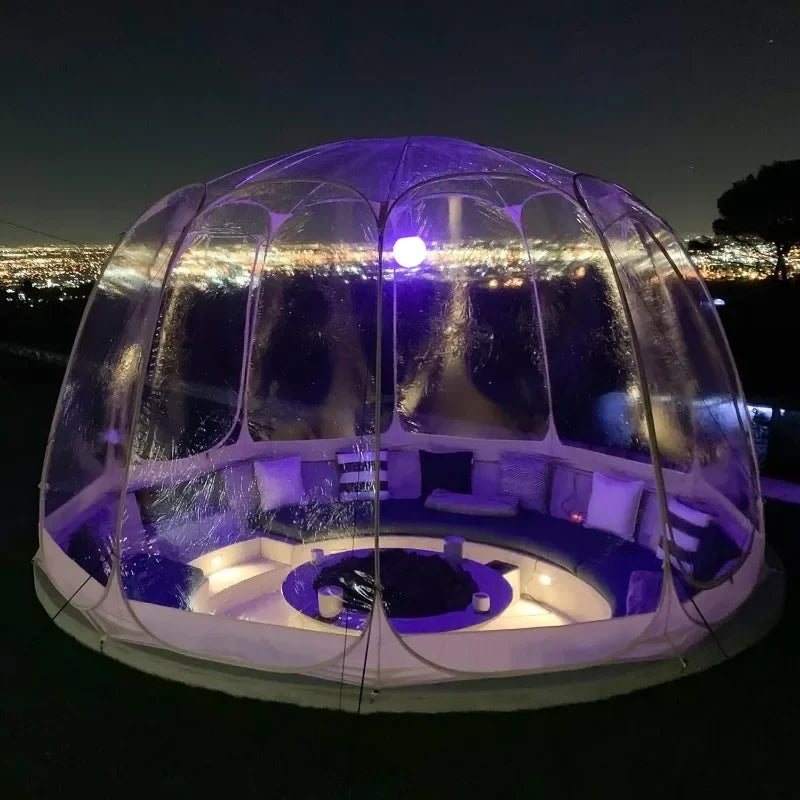 Pop Up Bubble Tent Large Oversize Weather Proof Pod Cold Protection