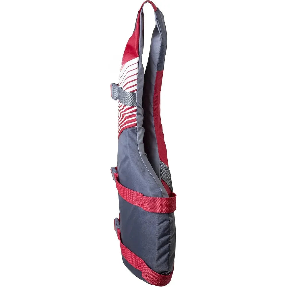 Adult Life Vest Pack of 4 Lightweight, High Mobility, Reduce Back Interference