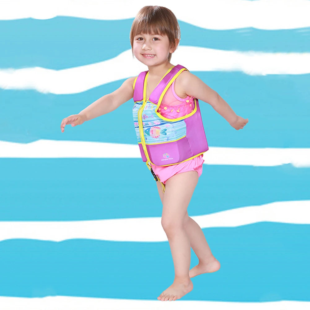Lightweight Water Sports Life Jacket Portable Wear-resistant Accessories for Children Aged 2-6