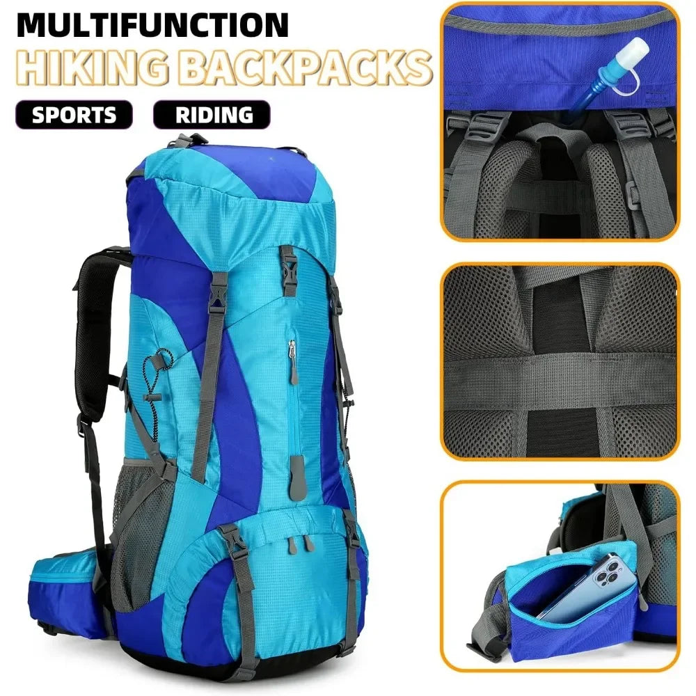 Outdoors,  Hiking Backpack for Men Women Daypack  Outdoor Waterproof Camping
