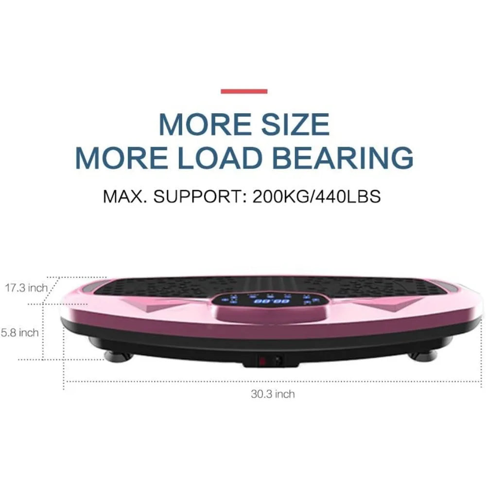 Vibration Plate Exercise Machine Whole Body Workout Vibration Fitness Platform 99 Levels