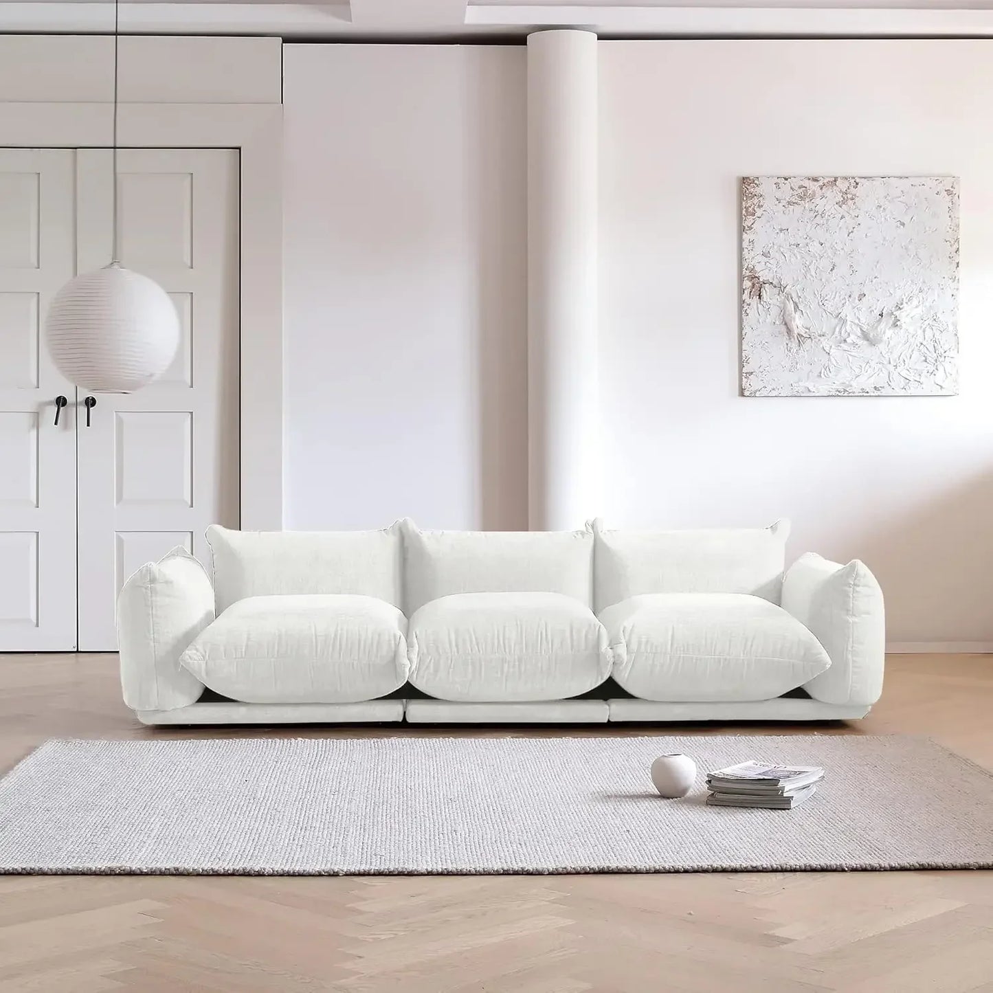 Modular Sectional Sofa,104inch Minimalist Sofa Sets for home or Office House