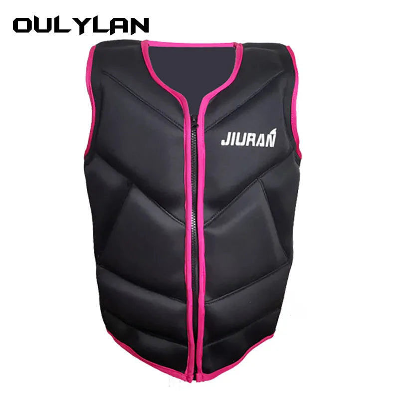 Adult Kid Life Vest Clothes Fishing Vest Water Swim Skating Ski