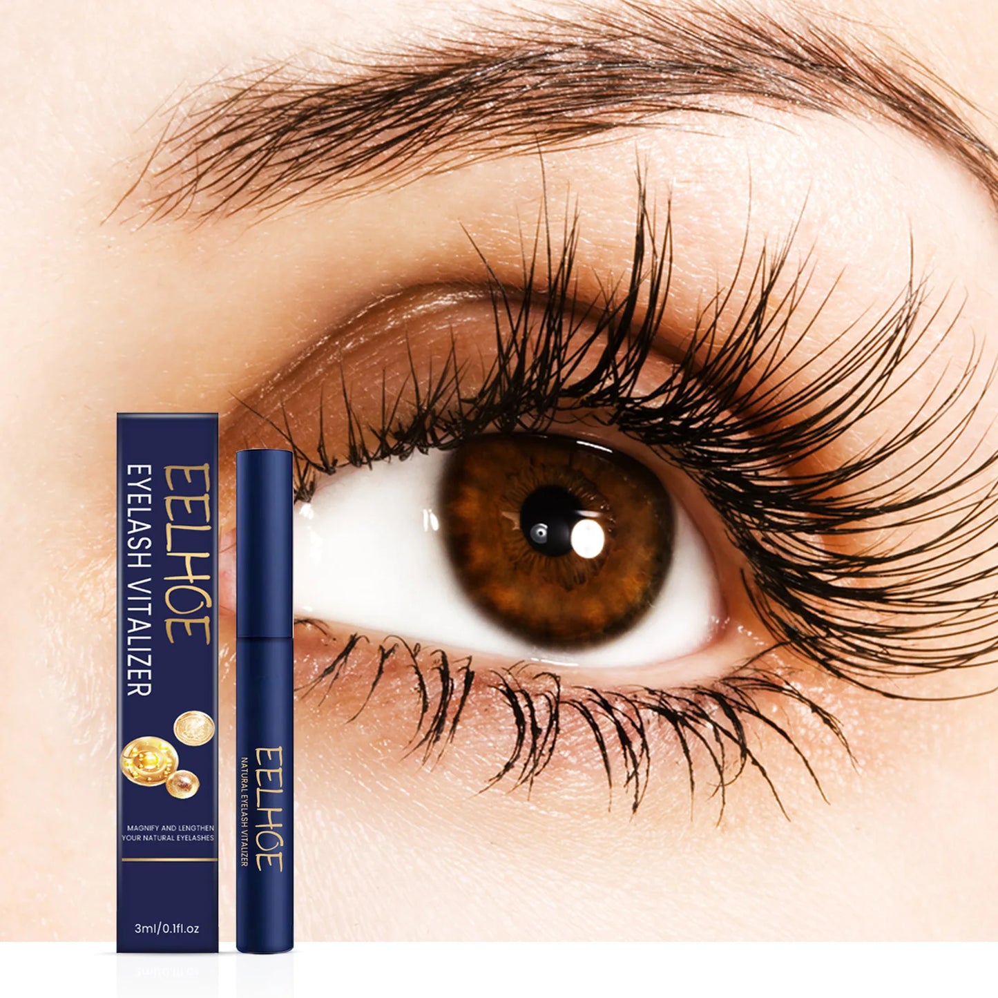 Eyelash Vitalizer Supplement Nutrition Long & Thick Natural Lash Growth Serum