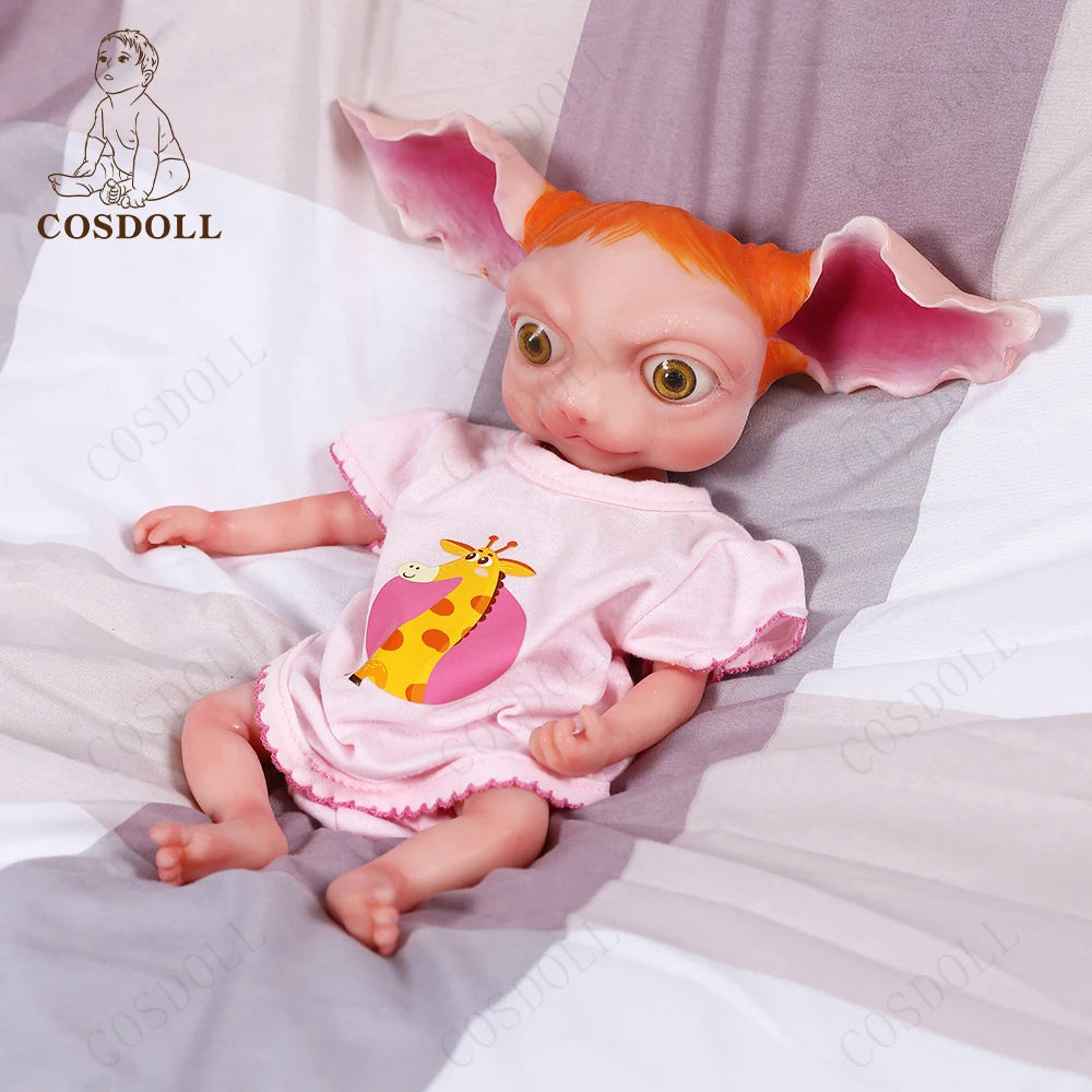 Baby Doll Toys Full Body Silicone Reborn Baby With Long Ears