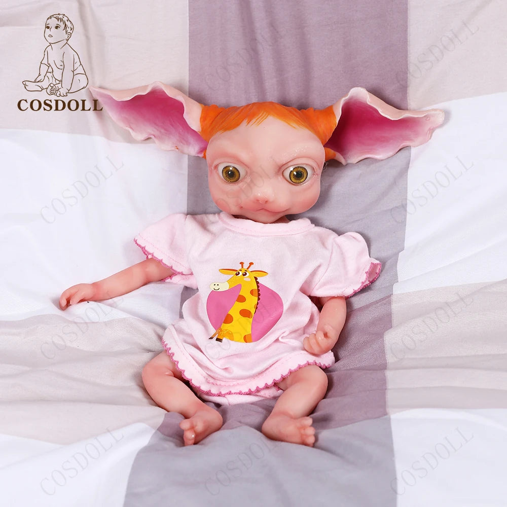 Baby Doll Toys Full Body Silicone Reborn Baby With Long Ears