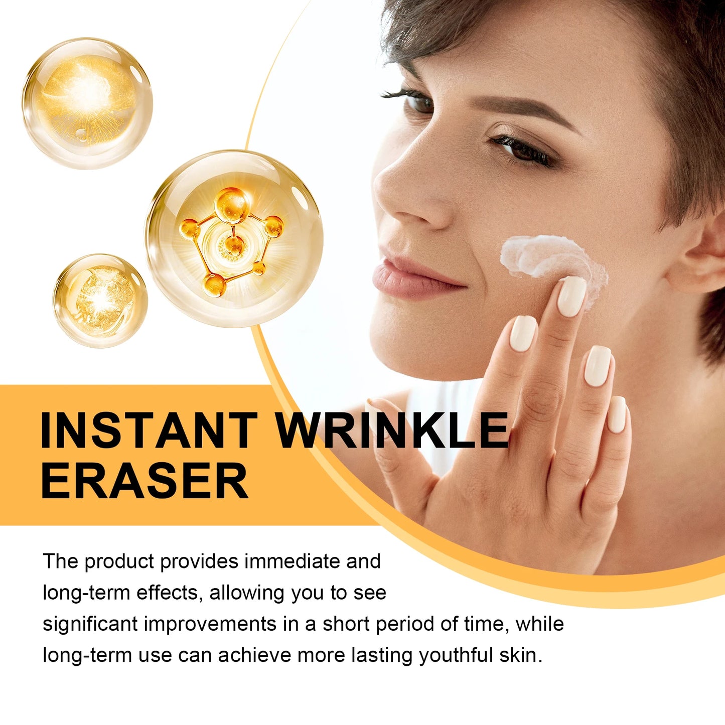 Face Cream Instant Wrinkle Eraser Skin Care Dark Spots  Remover Natural Moisturizing Hydrating