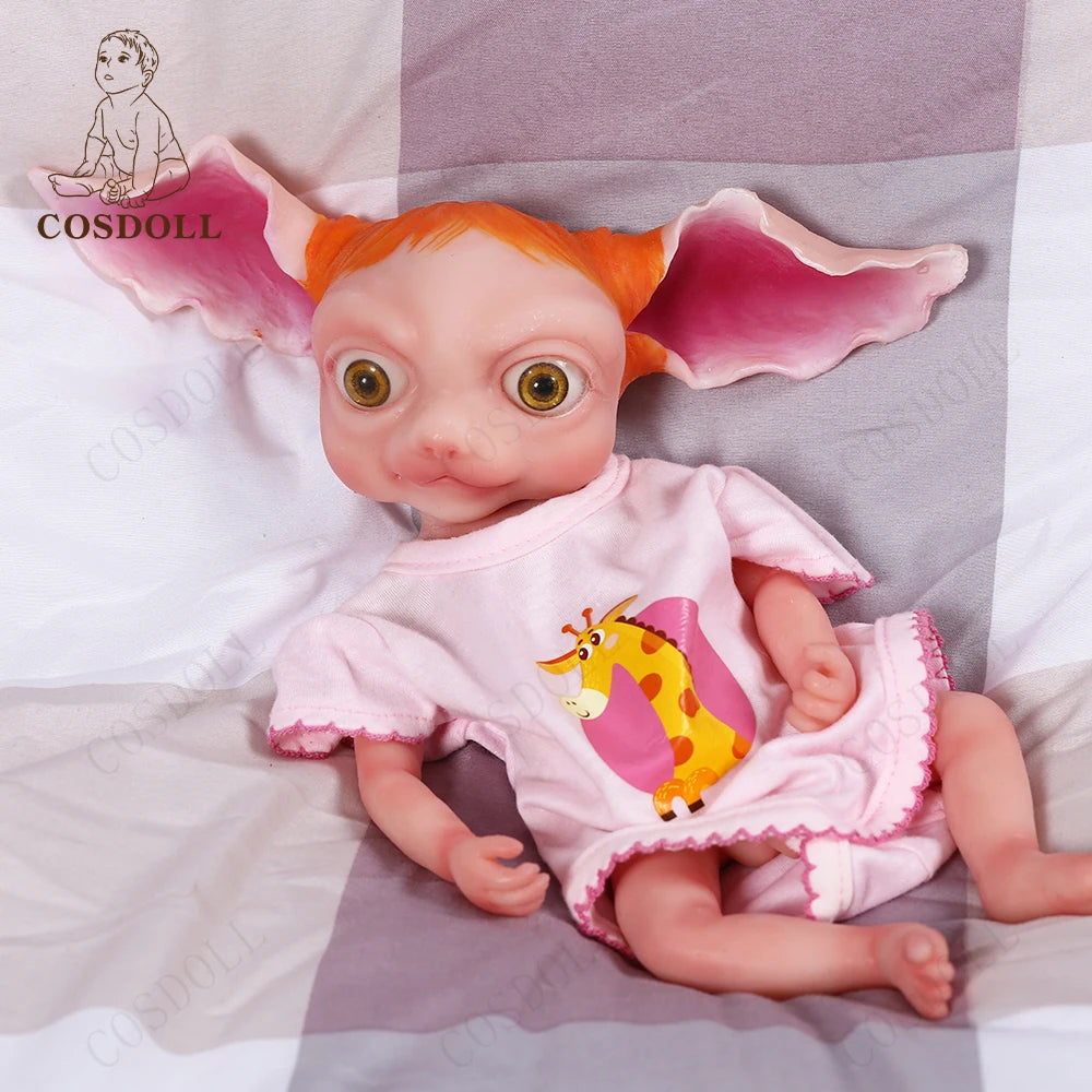 Baby Doll Toys Full Body Silicone Reborn Baby With Long Ears