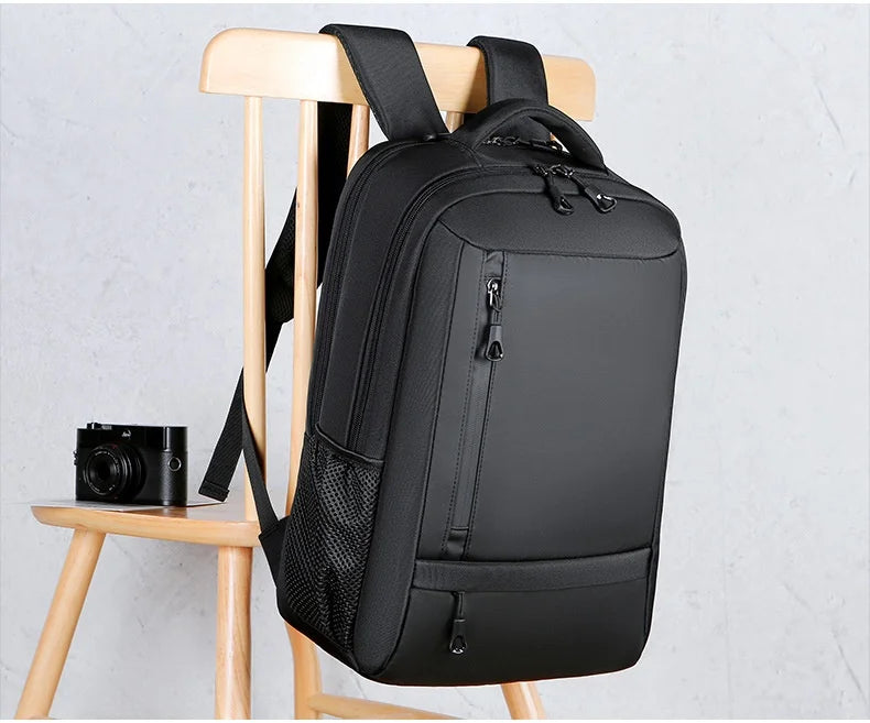 Men's Multi-functional Computer Backpack Simple Waterproof Large Capacity