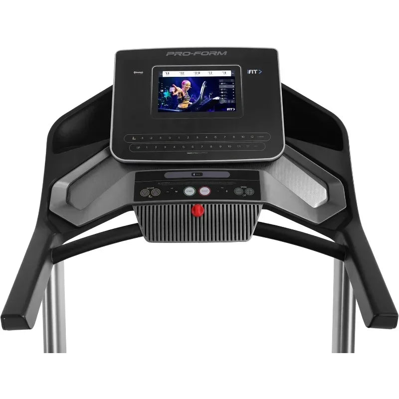 Smart Treadmill with 10” HD Touchscreen Display Exercise Equipment