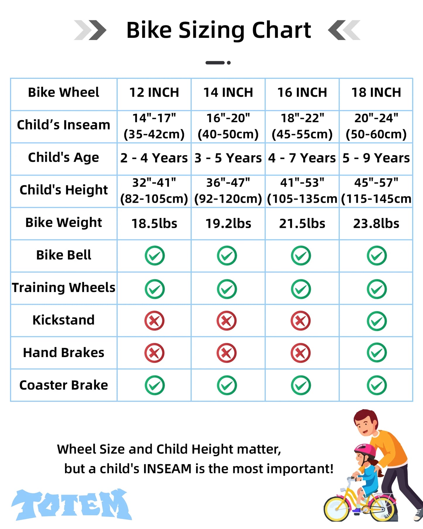 US warehouse JOYSTAR Kids Bike for Boys Girls Ages 2-9 Years Old,