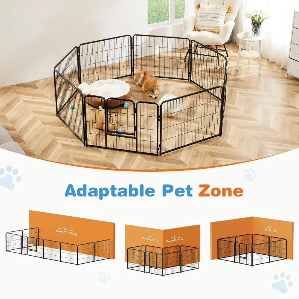 Dog Playpen Indoor - Pet Fence