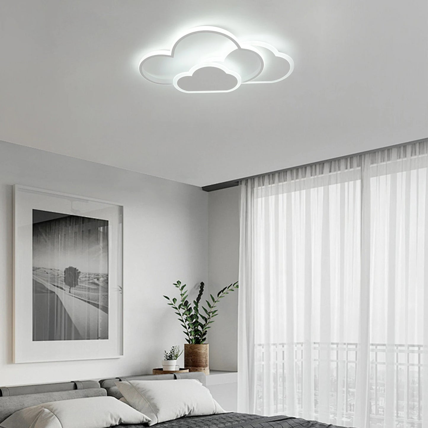 LED Ceiling Lamp 22" Living Room  Lamp, or Bedroom  Lighting