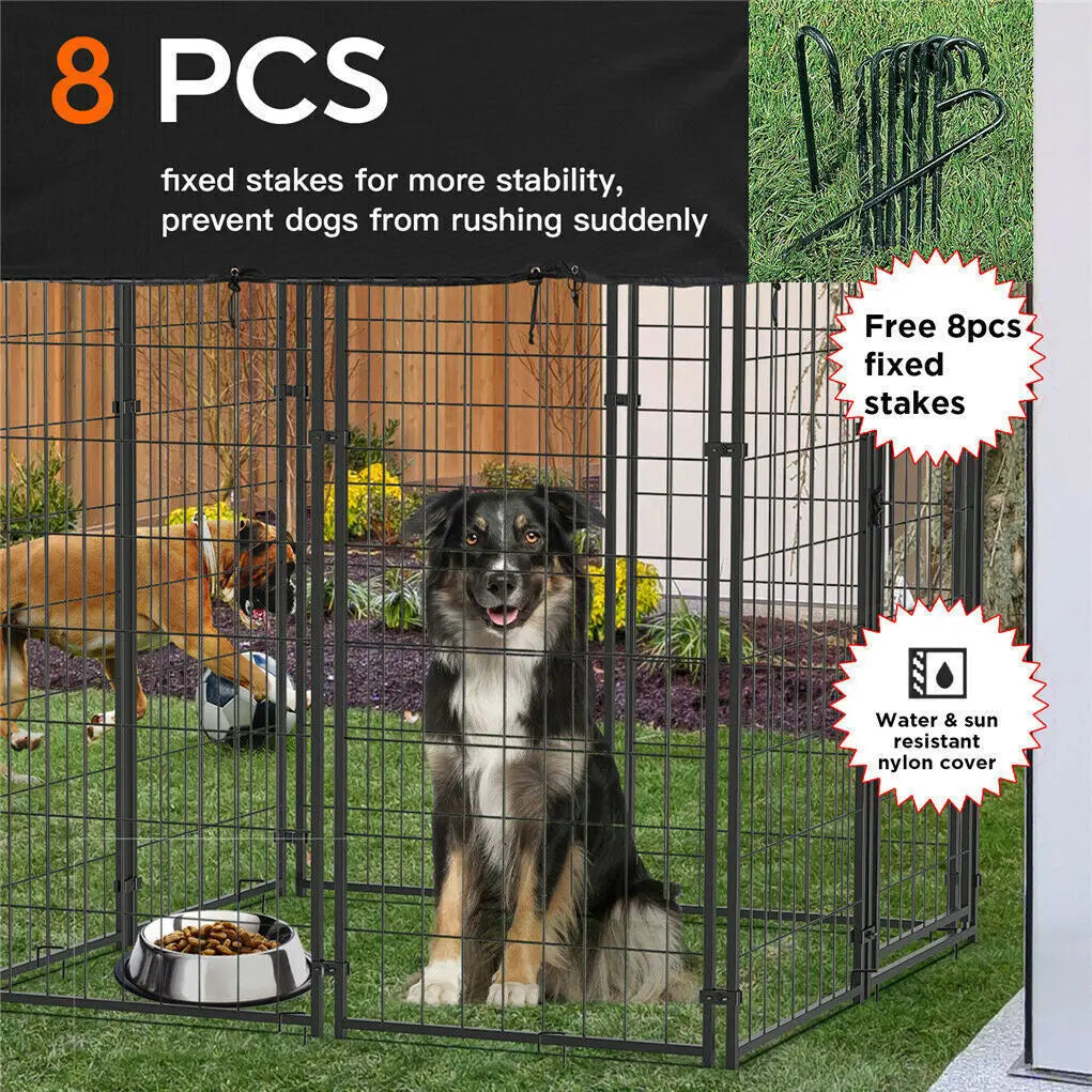 Extra Large Dog Cage Heavy Duty Fence