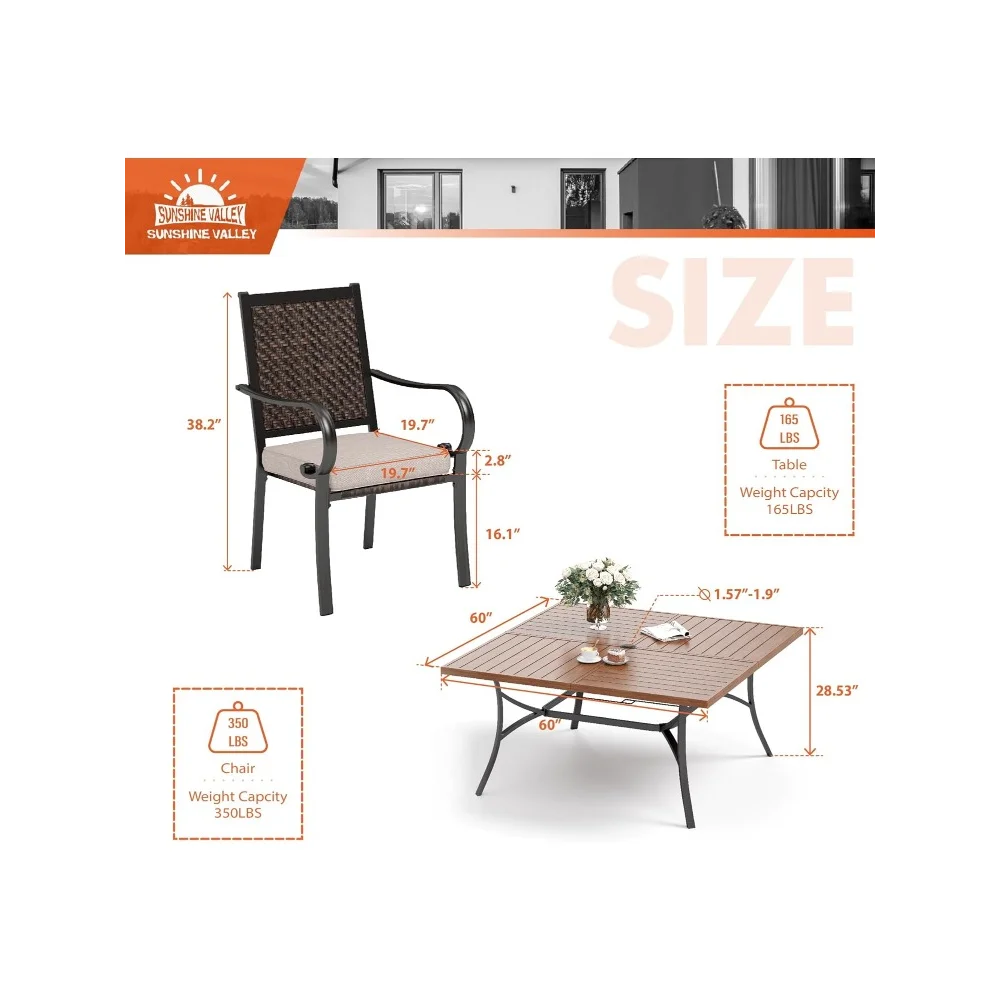 Outdoor Garden Furniture Set