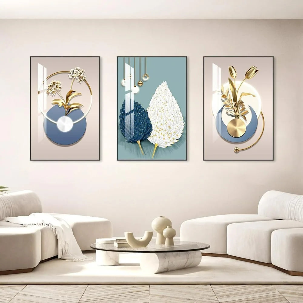 Abstract Modern Minimalist Natural Framework Decorative Painting