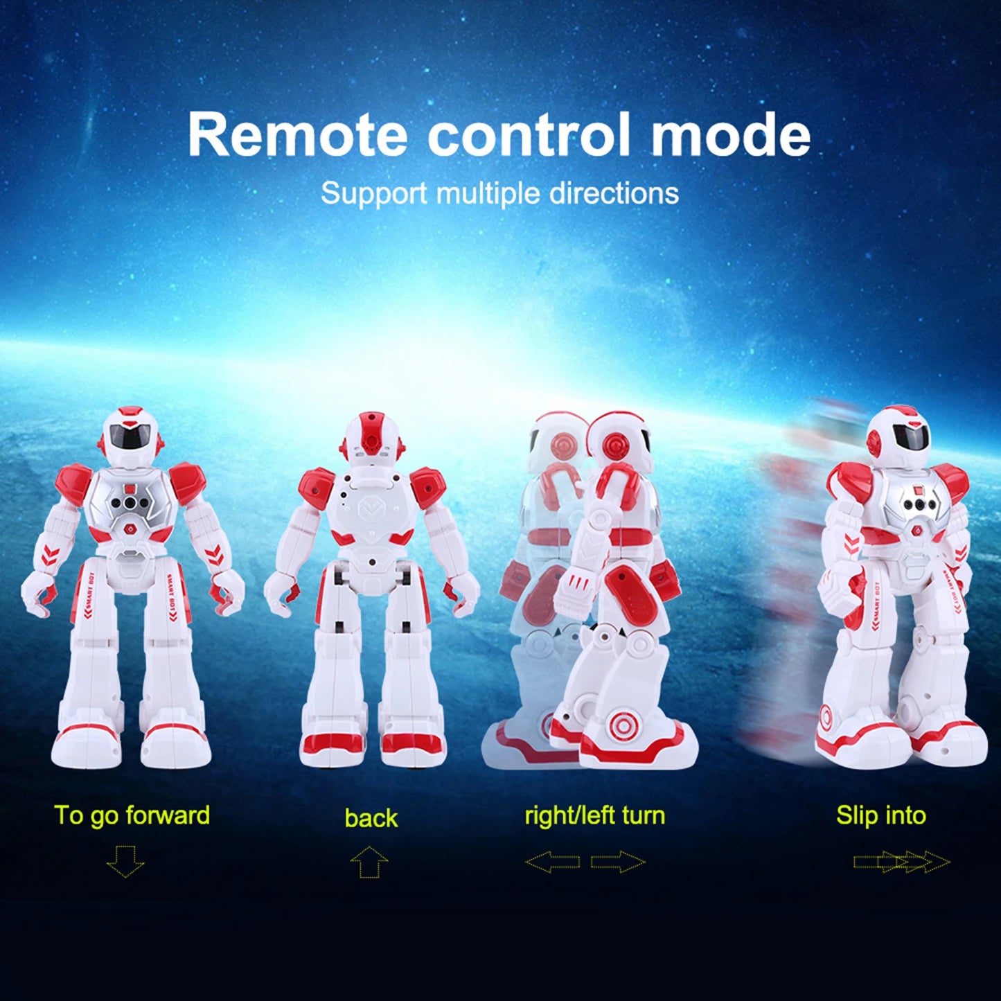 Kid Remote Control Intelligent Robot  Sensor Singing Dancing Educational