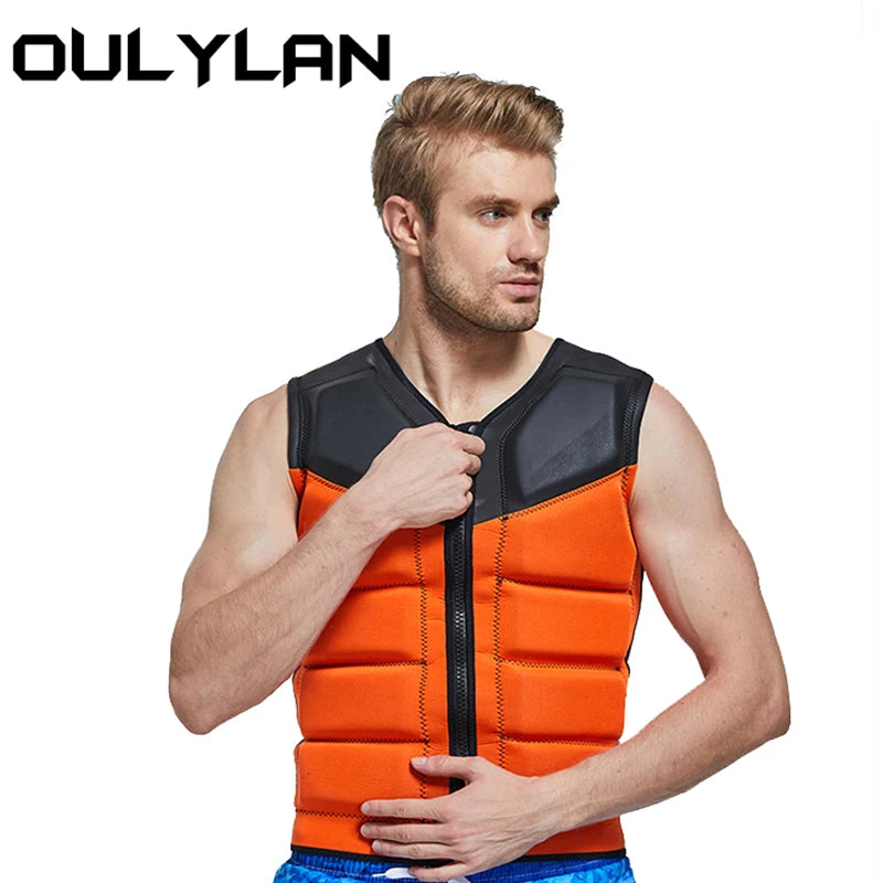 Life Vest Raft For  Water Sports  for Adult Super Rescue Life Jacket