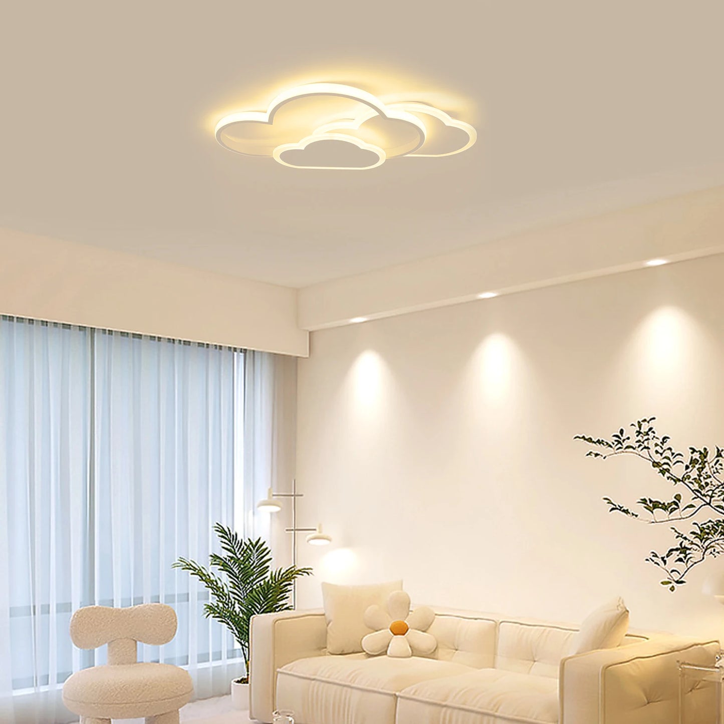 LED Ceiling Lamp 22" Living Room  Lamp, or Bedroom  Lighting