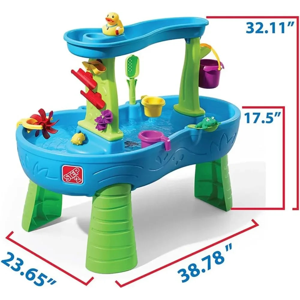 Step2 Rain Showers Splash Pond Toddler Water Table,