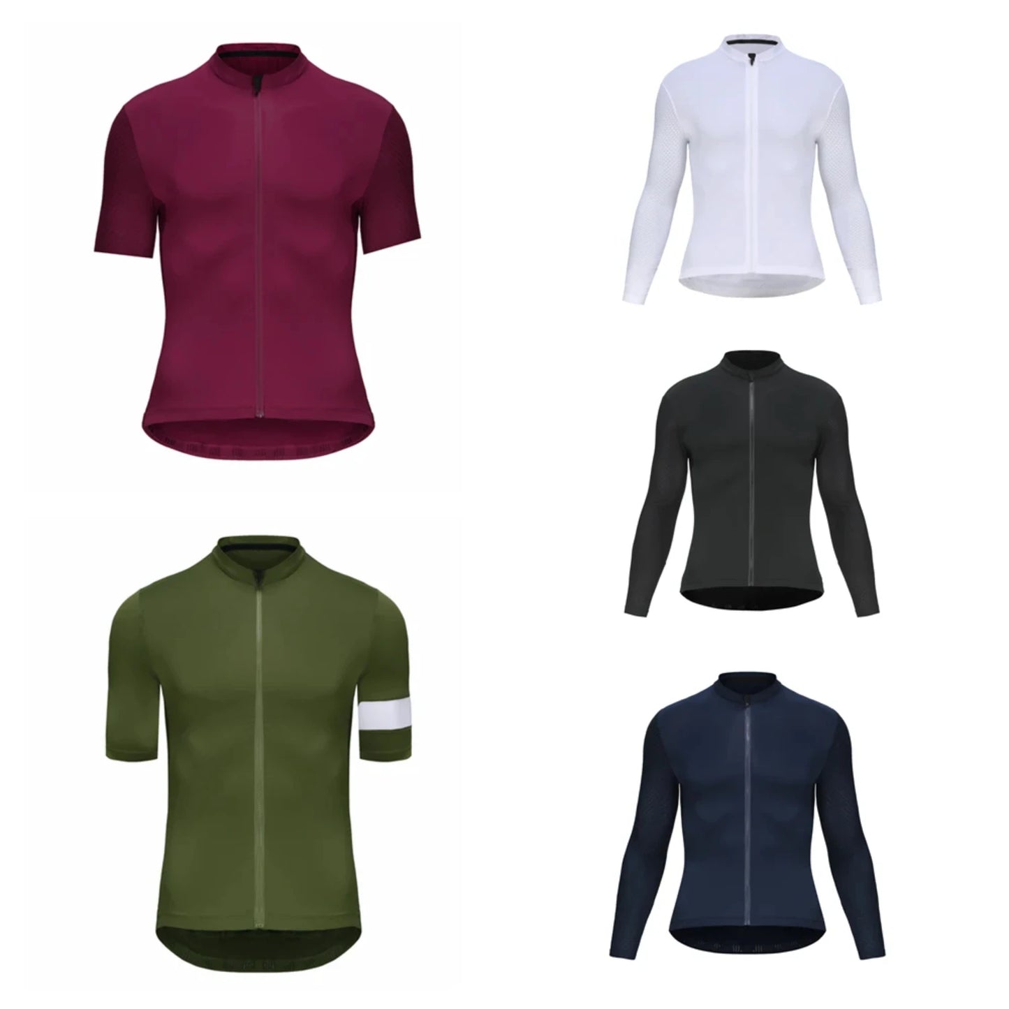 UNISEX Summer Cycling  Short or Long sleeve Tops